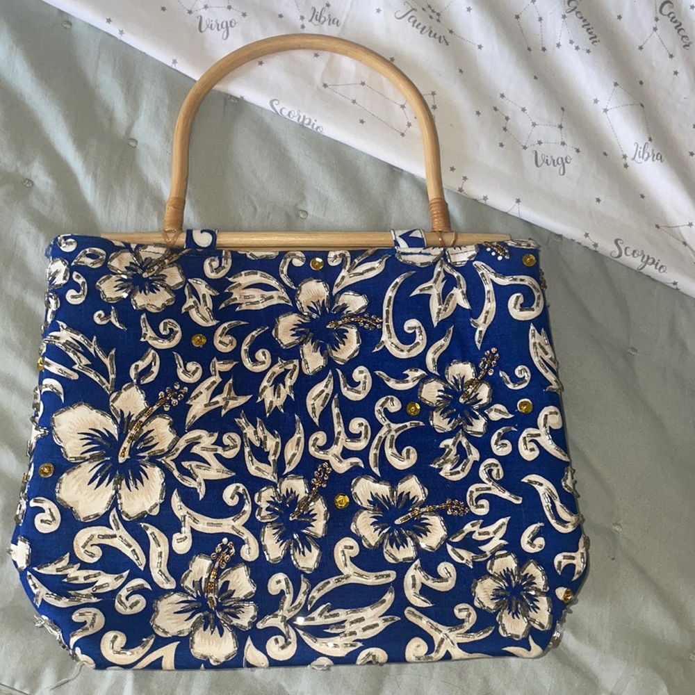 bamboo clothe small tote bag